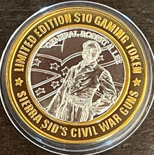 Sierra Sids $10 Silver Strike 2007 General Robert E Lee Civil War Ltd 500 picture