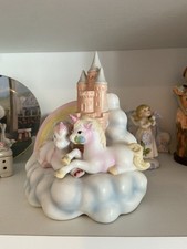 Unicorns Castle Rainbow Musical Figurine picture