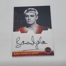 Doctor Who & Daleks Invasion Earth 2150AD ~ BARRIE INGHAM Autograph Card DWBI a picture