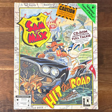 LucasArts Sam & Max Hit the Road PC CD-ROM Point & Click Adventure 1993 Manual picture