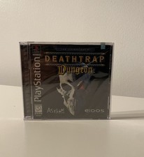 Deathtrap Dungeon (Sony PlayStation 1 PS1, 1998) Sealed Brand New Hanger Tab picture