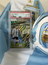 2025 PANINI NATIONAL SPORTS CONVENTION  VIP GOLD ARGENTINA LIONEL MESSI PSA 10 picture
