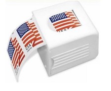 12PCS Postage Stamp Dispenser 100 Stamps Random colors White picture