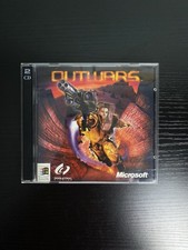 OutWars 1998 PC Game Microsoft CIB 2 Discs Singletrac Studio picture