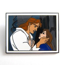 Disney Pin Beauty and The Beast Belle and Adam Disney Films Mystery Collection picture