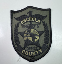 Osceola County Florida Sheriff Subdued Patch CC3 picture