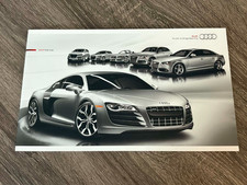 VINTAGE ORIGINAL 2010 AUDI FULL LINE MODEL SALES BROCHURE CATALOG picture