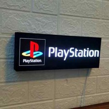 PlayStation Classic Logo man cave lights | PlayStation sign for gaming room deco picture