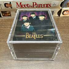 Sports Time 1996 The Beatles Non-Sport Trading Card Set 1-100 in plastic case picture