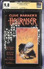 Clive Barker Signed Hellraiser #1 CGC 9.8 Top Of Census White Pages Marvel 1989 picture