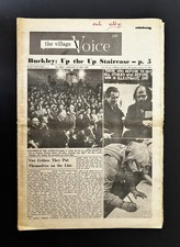 Village Voice Newspaper 1/18/1968 Allen Ginsberg Andy Warhol Simon & Garfunkel picture