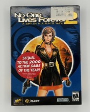 No One Lives Forever 2: A Spy In H.A.R.M.'s Way ~ PC (Sierra, 2002) Complete picture