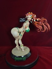 Poison Ivy inspired hand painted 1/6 scale fan art resin model collectors statue picture