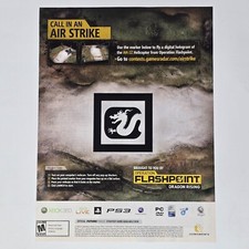Operation Flashpoint Dragon Rising Xbox 360 PS3 PC Air Print Ad/Poster Promo Art picture