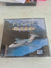 Flight Unlimited III 3 (PC, 1999, 3-Disc Set) Flight Simulation Computer Game picture