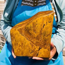 9.19LB  Large Natural Tiger's Eye Stone Quartz Crystal Specimen Mineral Healing picture