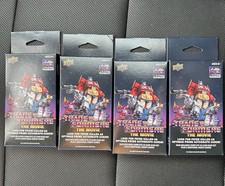 Upper Deck Transformers Movie Sealed Trading Cards Lot of 4(12 Cards) FAST SHIP picture