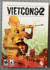 Vietcong 2 • Small Big Box • 5 Discs w/sleeves • Manual + key picture