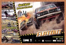 2005 FlatOut Xbox Original Advertisement / Retro Promo v1 picture