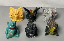 SD Godzilla Great Decisive Battle Bandai Godzilla Finger puppets bulk 6 Pieces picture