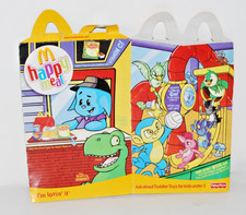 Vintage 2005 McDonald's Neopets Happy Meal Box Kacheek Mynci Promo Collectible picture