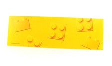 Genuine LEGO Pattern Toys R Us Display Banner Large Sign Yellow 36 x 12 Acrylic picture