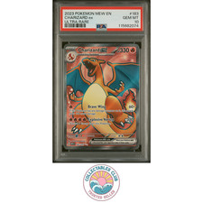 PSA 10 CHARIZARD EX 2023 POKEMON MEW EN-151 ULTRA RARE #183 picture