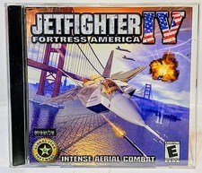 Jetfighter IV: Fortress America (Windows PC CD-ROM, 2002) Flight Simulator Game picture