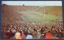 Kick-off Time, Stadium, University of Michigan, Ann Arbor, MI Postcard  picture