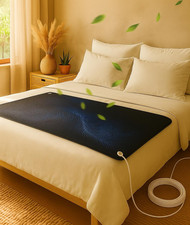 Grounding Mat for Bed, Earthing Mat for Better Sleep & Stress Reduction, Groundi picture