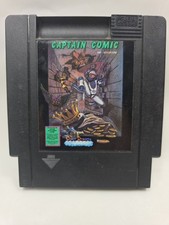 CAPTAIN COMIC NES CART ONLY UNLICENSED GAME COLOR DREAMS BLACK CARTRIDGE TESTED picture