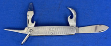 Vintage 1972 Camillus US Military 4 Blade Pocket Demo Knife MIL-K-818D picture