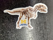 Museum of Natural History Dinosaur Skeleton Refrigerator Magnet UMich picture