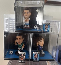 3x Rare Messi,Musiala & Valverde  Zuru FIFA World Cup Soccer Fig In Display Case picture