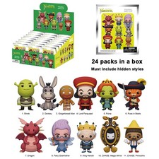 Official Shrek Collector 3D Foam Bag Clip Blind Bag Keychain NEW picture