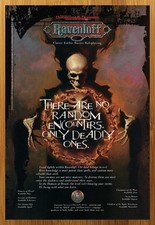 1998 Ravenloft Roleplaying Game Print Ad/Poster Official AD&D Horror RPG Pop Art picture