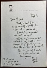 BUD BLAKE-Autograph Letter Signed-