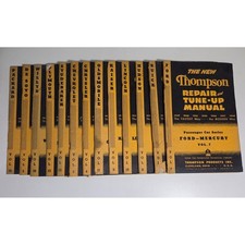 Vintage Thompson Repair & Tune-Up Manual Collection 1948 Automobile Repair Books picture