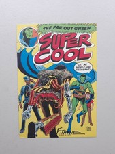 Far Out Green Super Cool 2 Frank Thorne Autographed Giveaway Promo 1972 picture
