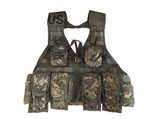 7pc Fighting Load Carrier w/ 6 MOLLE II Pouches ACU UCP US ARMY picture