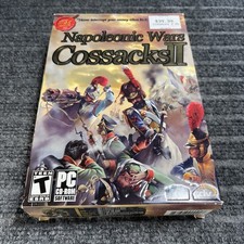 Napoleonic Wars: Cossacks II PC CD-ROM Video Game World w/ Box & Manual picture
