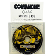 Comanche Gold - PC WIN Combat Flight Simulation Video Game - Disc & Guide Only picture