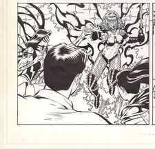 Trinity Angels #3 p11 (1997) Maguire / Panosian JLI Artist - Fishnets picture