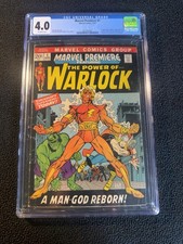Marvel Premiere #1 CGC VG 4.0 1st Appearance HIM Adam Warlock Marvel 1972 picture