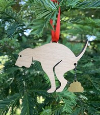 Pooping Pooches Merry Christmas Ornament picture