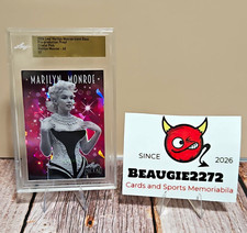 Marilyn Monroe Leaf 2024  Icons Base Crystal Pink Pre-Production Proof #40 1/1 picture