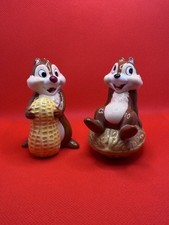 Chip and Dale Peanut & Walnut Salt and Pepper Shakers, Disney Parks Souvenir picture