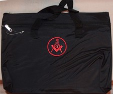 -NOS- 1990's -MASONIC/FREEMASONRY- Vintage Deadstock APRON Briefcase Bag picture
