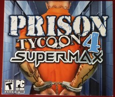Video Game PC Prison Tycoon 4 Four Supermax NEW SEALED Jewel picture