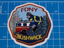 FDNY Engine 237 Bushwick vinyl decal picture